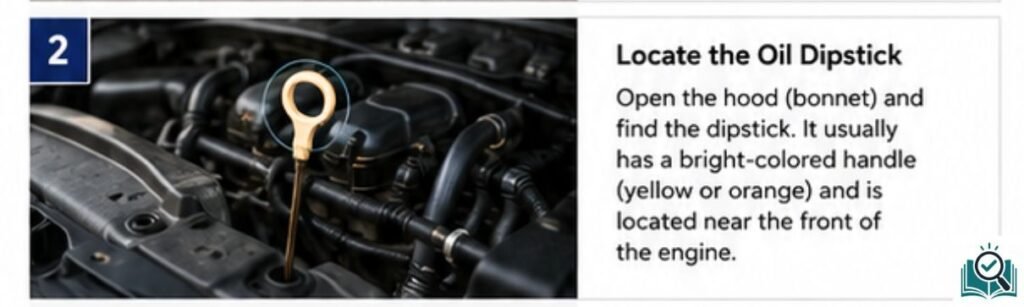 how to check oil level